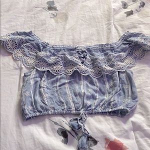 American eagle crop top